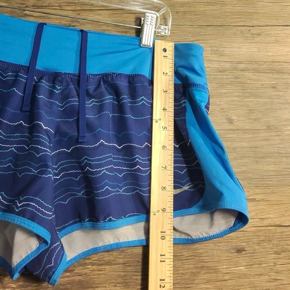 Nike Dri Fit Blue Athletic Running Shorts - Picture 4 of 7